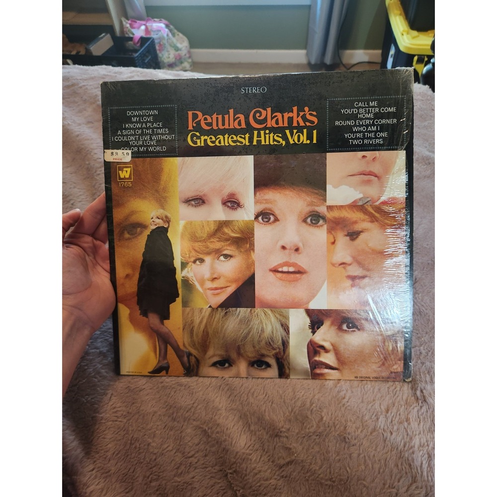Petula Clark- Greatest Hits,Vol.1 Vinyl LP 1968 Stereo WS1765 Shrink Excellent